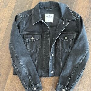 Hollister Black Denim Jacket